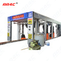 AA4C car wash machine tunnel 9 brushes tunnel car washing machine automatic  car wash machine roll-over